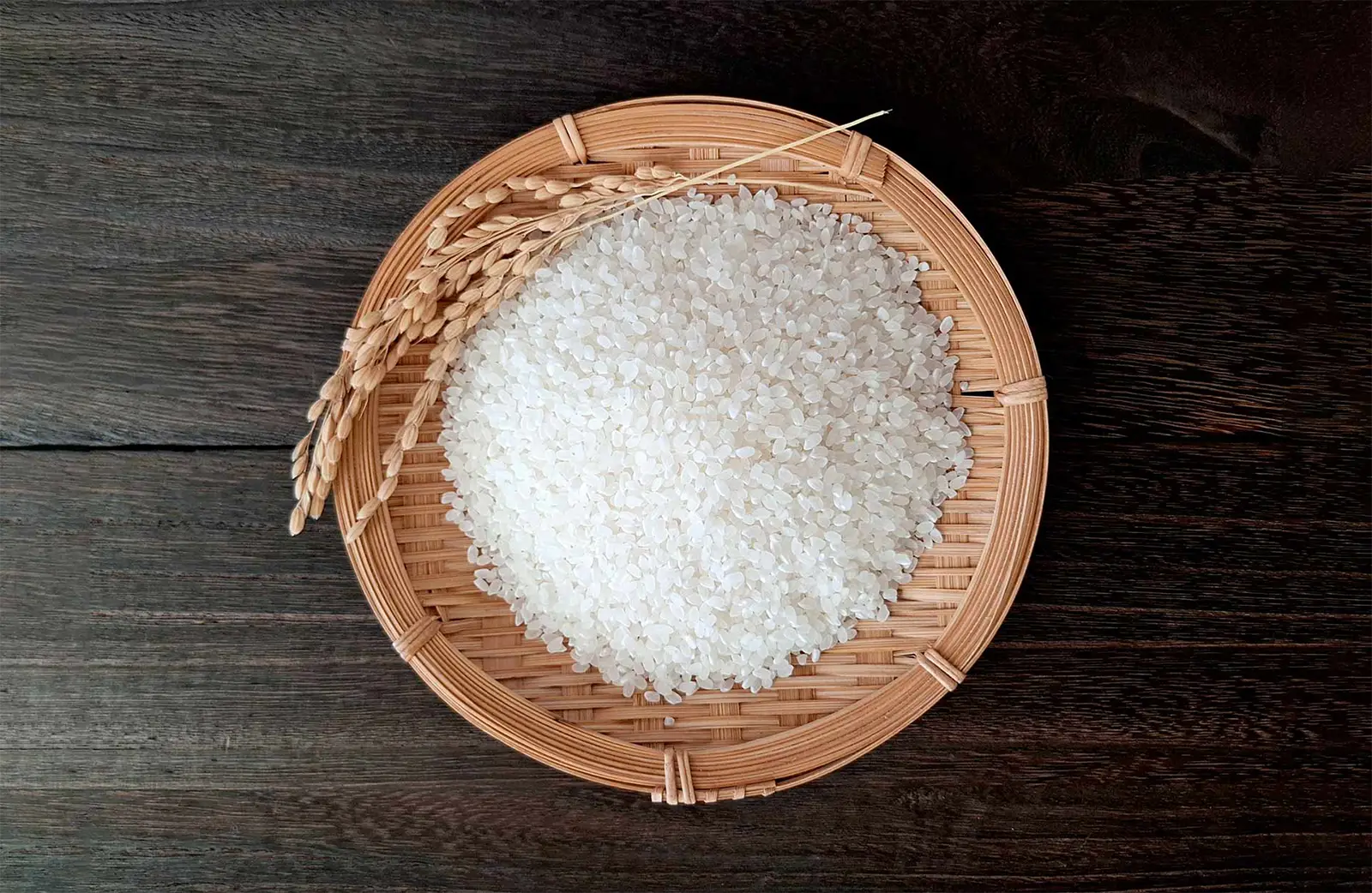 桐箱に入った高級米